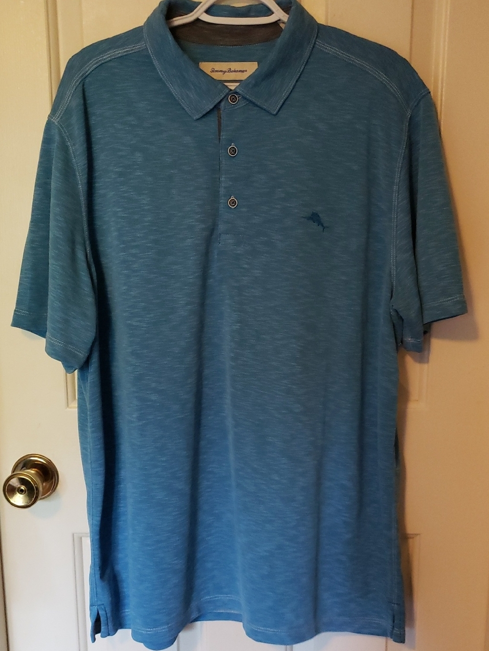 Tommy Bahama Men's Paradiso Mambo Blue Polo Short Sleeve Shirt XL NWT